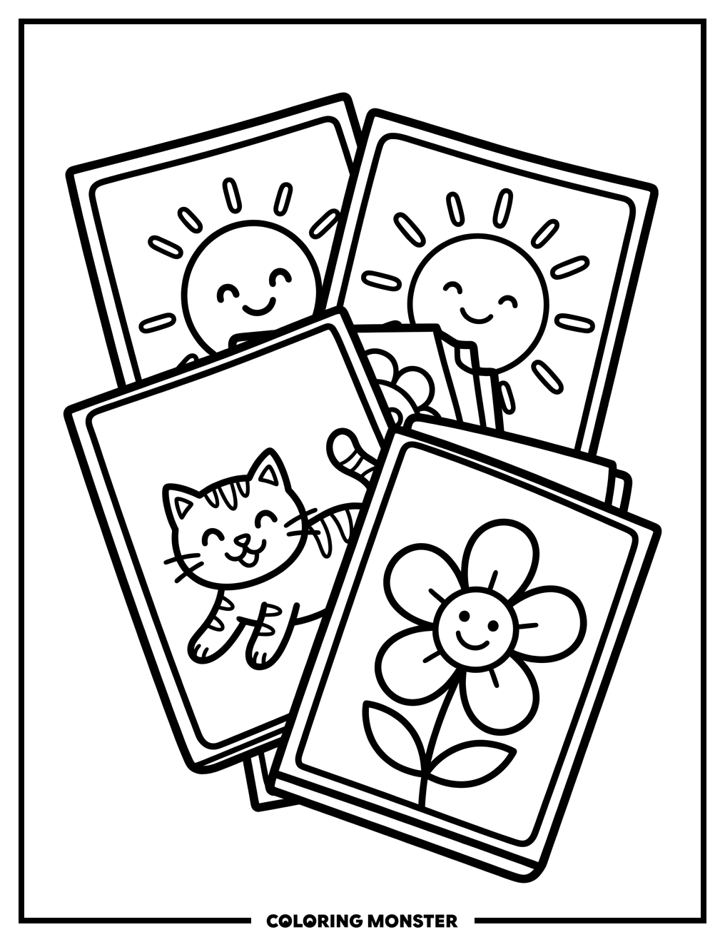Coloring Pages Stack Coloring Page